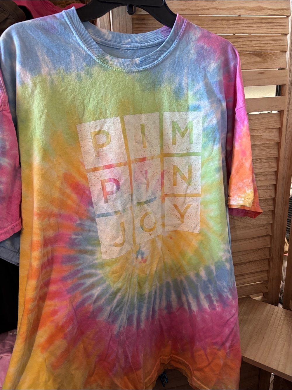 PIMPIN JOY Tie-Dye Graphic Tee - Multi XXL